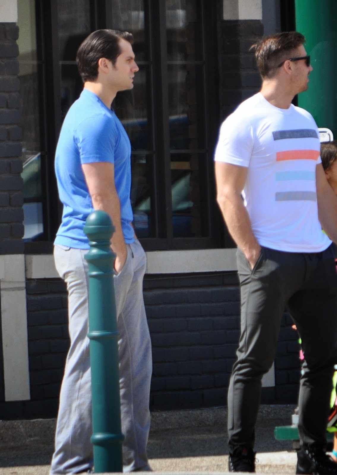 Henry Cavill News: Exclusive Summer Candids: Henry & His Trainer In Detroit