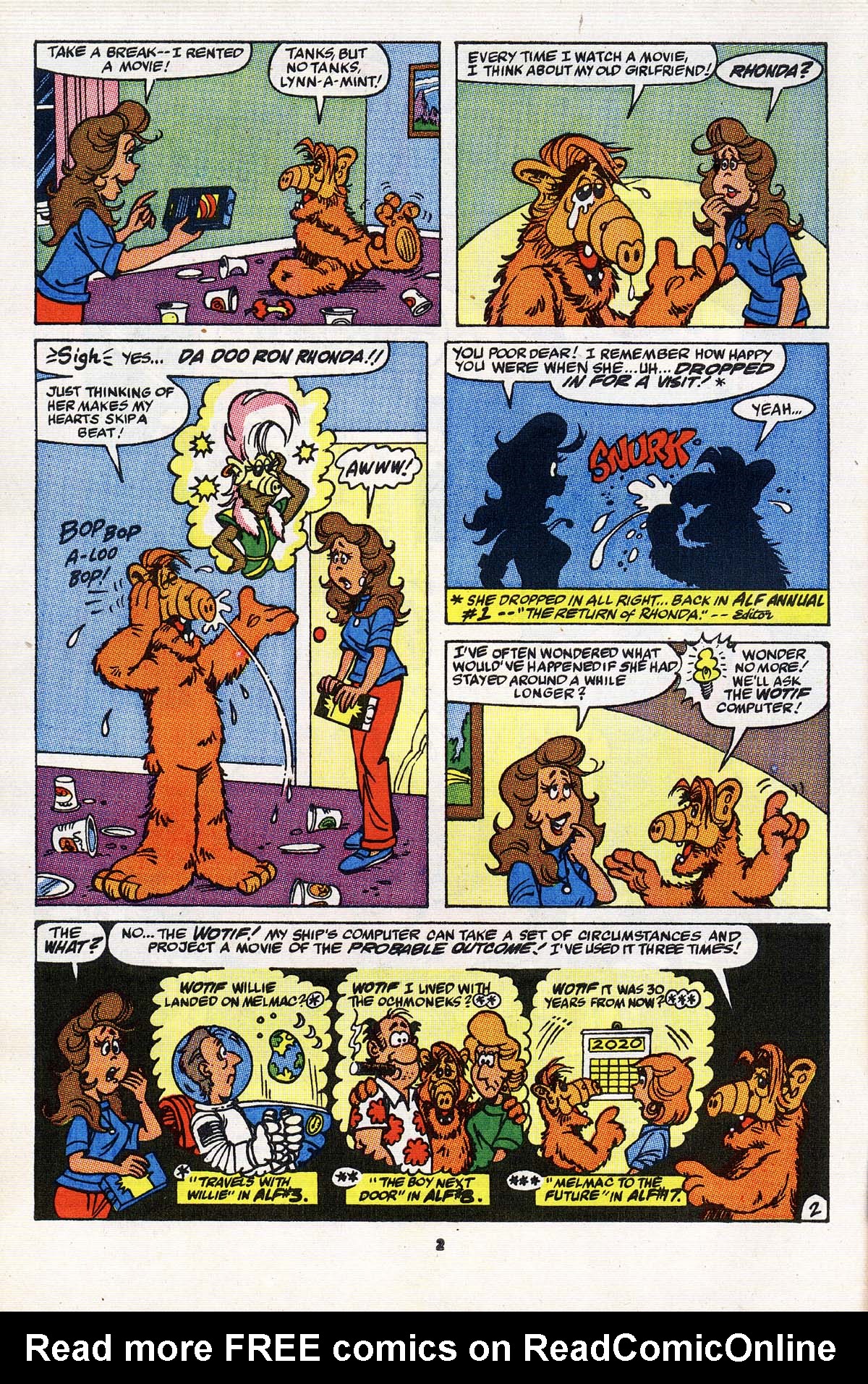 Read online ALF comic -  Issue #24 - 3