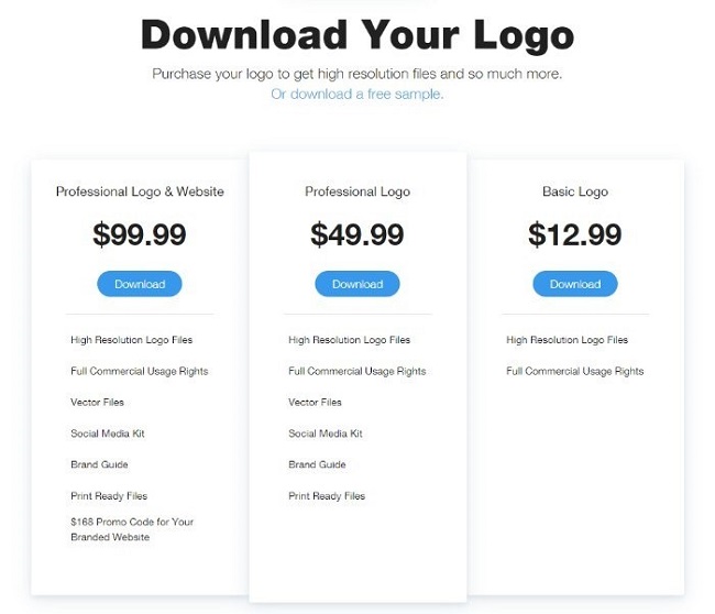 Wix Logo Maker Pricing