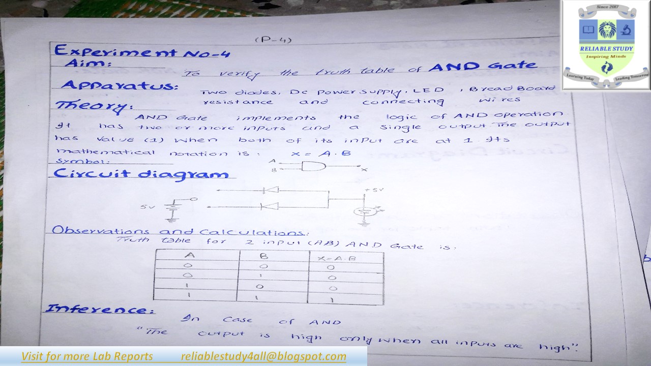Electronics Lab Report Reliable Study