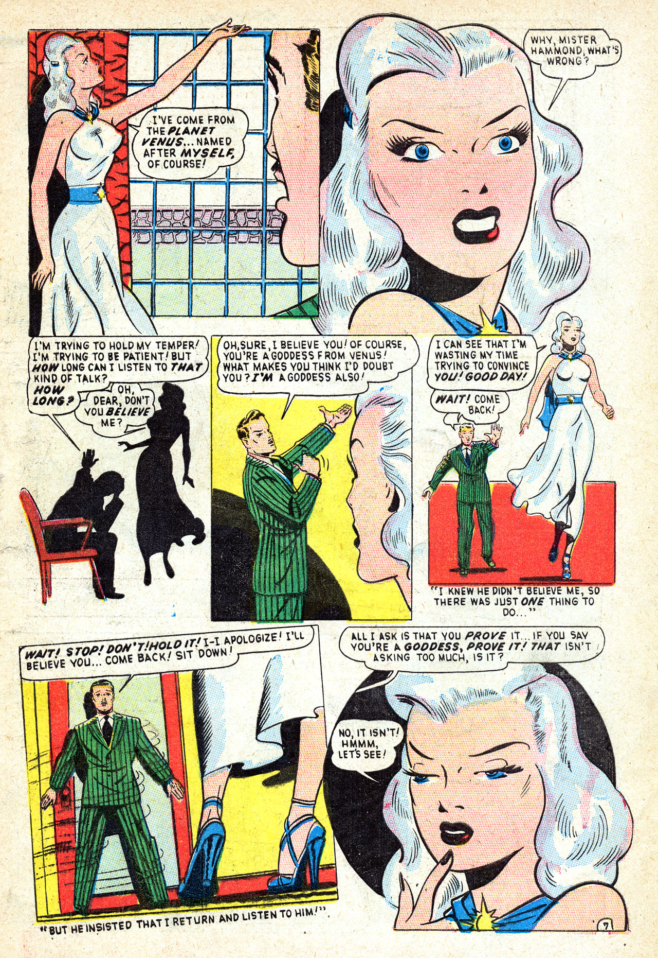 Read online Venus (1948) comic -  Issue #1 - 9