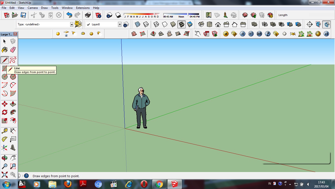 Cara Menggunakan Sketchup Line Tool Tutorial Autocad vrogue.co