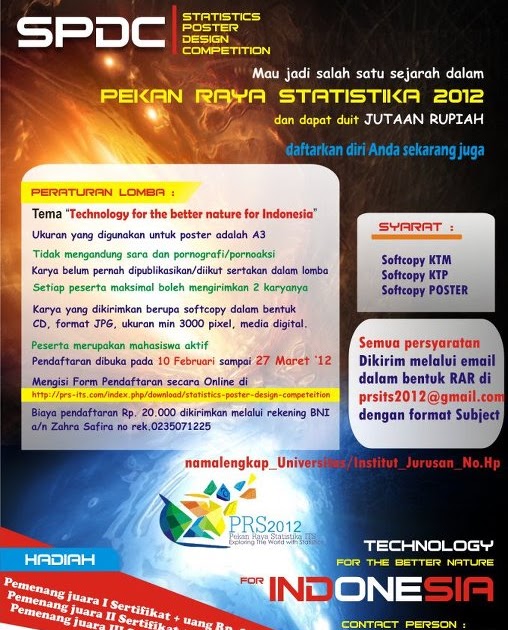 SPDC (Statistics Poster Design Competition) "PEKAN RAYA 