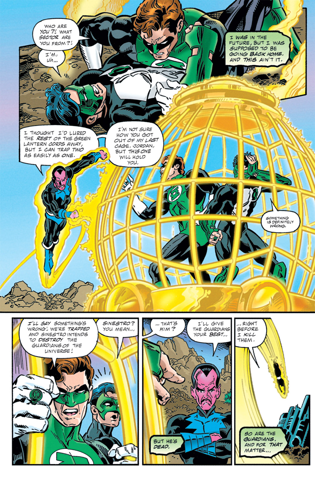 Read online Green Lantern (1990) comic -  Issue #100 - 4