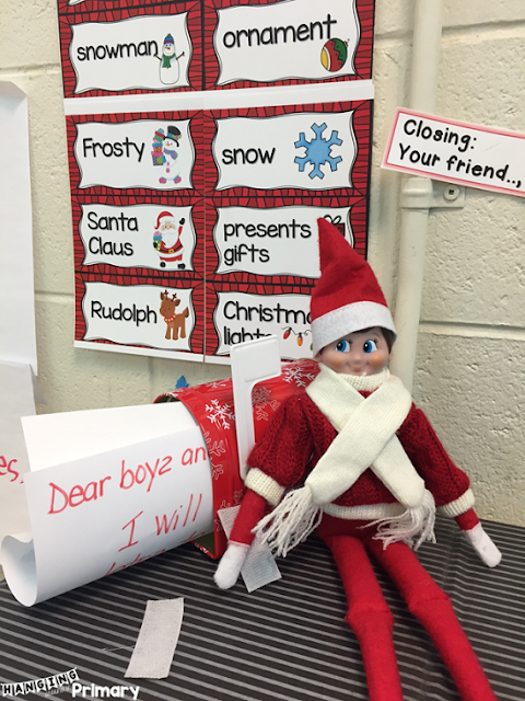 Get your students excited about writing in December with a Letter writing center that is Much More than just Santa letters.  It includes a detailed lesson to introduce letter writing, an anchor chart and pieces to create samples to refer to as well as writing paper.  It is guaranteed to keep your students writing all of December.