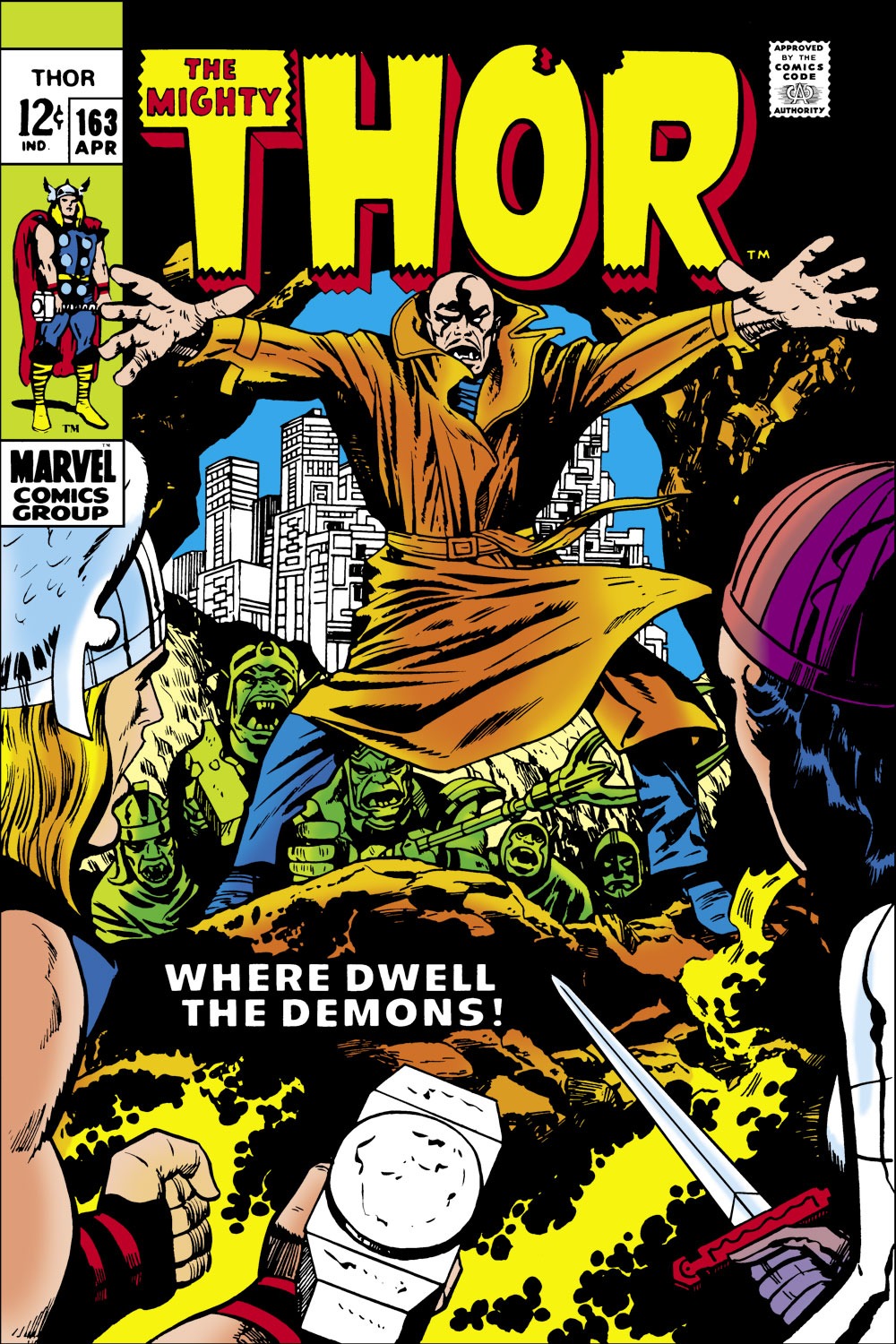 Read online Thor (1966) comic -  Issue #163 - 1