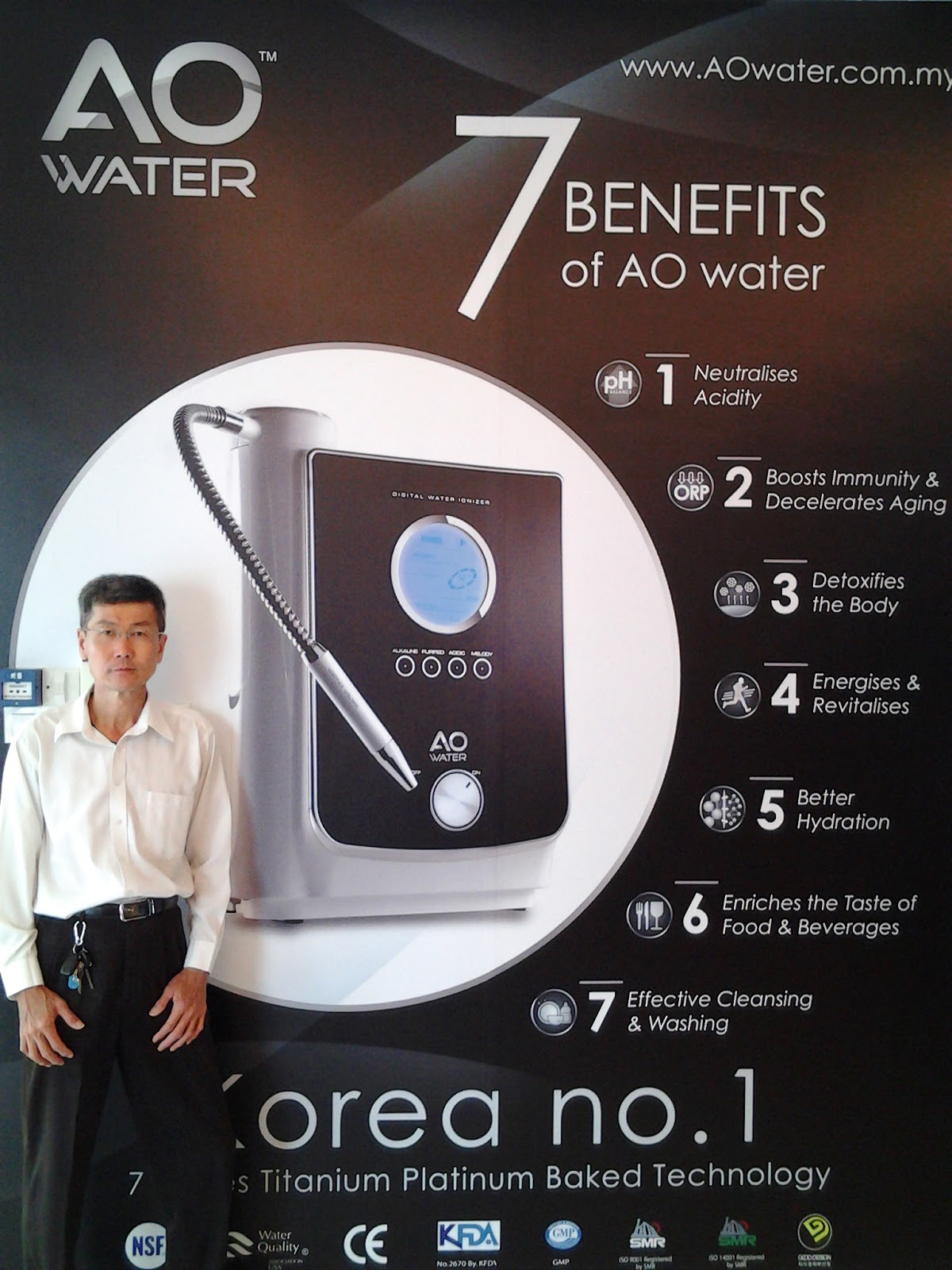Ao Spring Water alkaline water