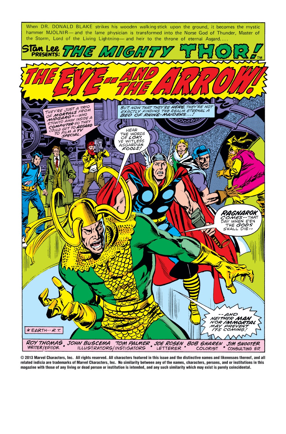 Read online Thor (1966) comic -  Issue #274 - 2