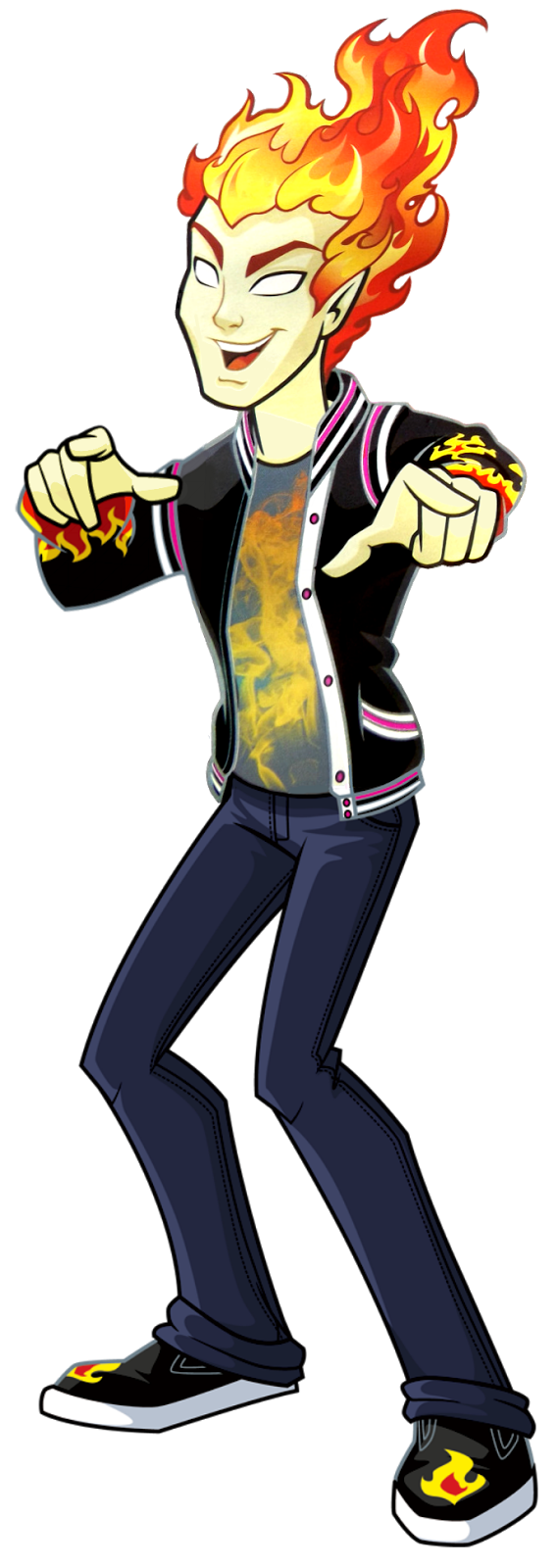 Todo sobre Monster High: Nuevo artwork/PNG de Heath Burns
