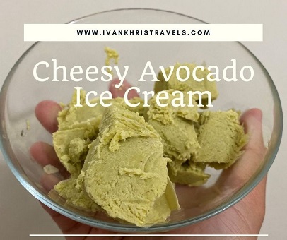 How to make cheesy avocado ice cream