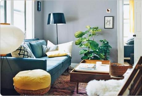 Salas de Color Azul | Ideas para decorar, diseñar y mejorar tu casa.