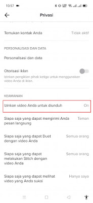 How to prevent Tiktok videos from being downloaded by others 3