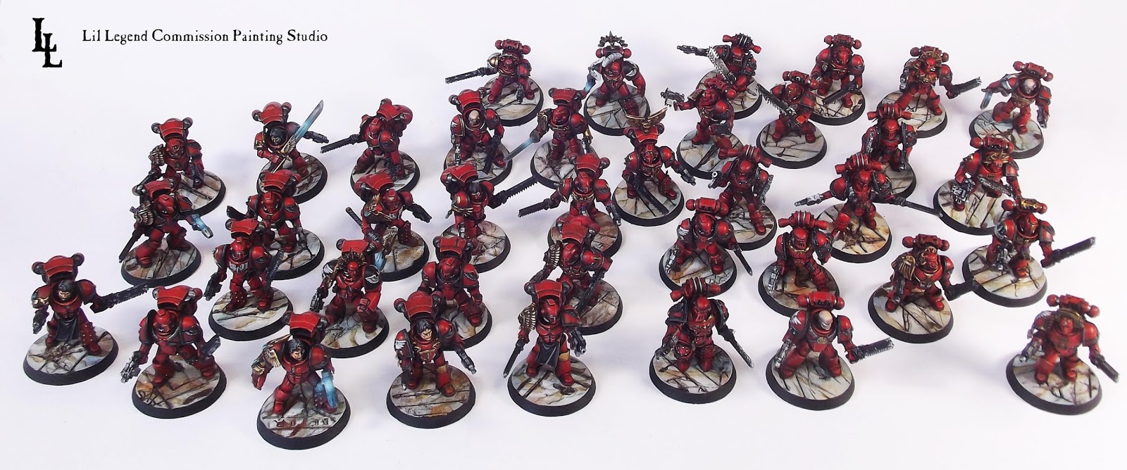 Lillegend Commission Painting Studio Day Of Revelations Blood