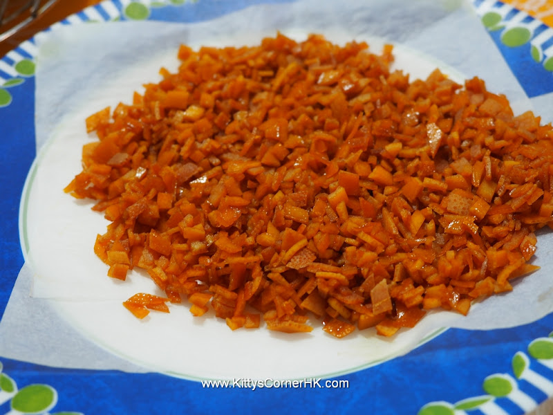 Orange Peels DIY recipe 蜜餞橙皮食譜
