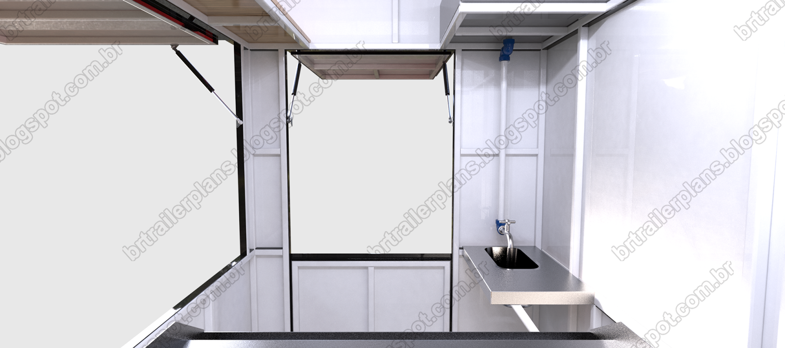 Projeto Carretinha Reboque 1 eixo Food Trailer para Lanches PDF