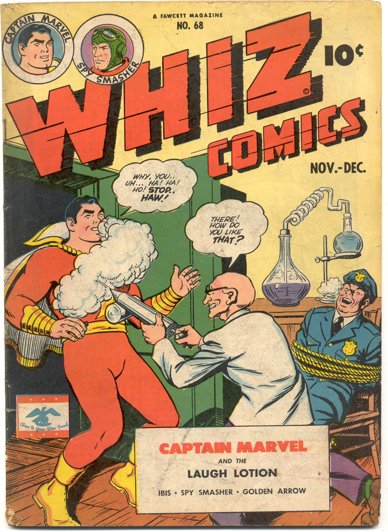 Read online WHIZ Comics comic -  Issue #68 - 1