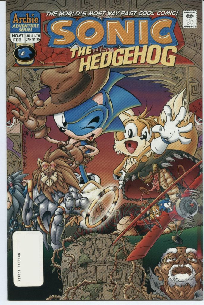 Read online Sonic The Hedgehog comic -  Issue #67 - 1