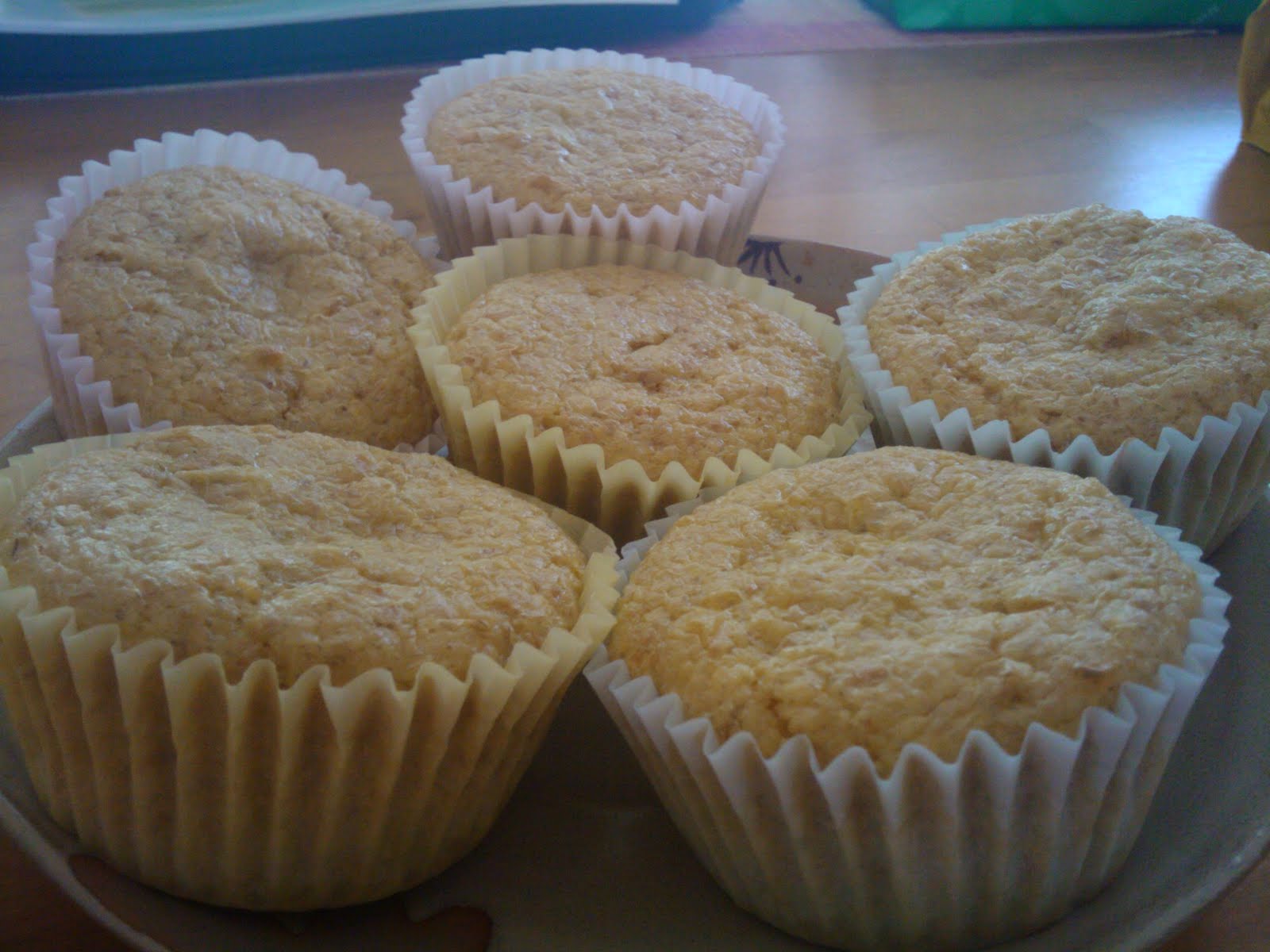Dukaning in Hawaii Dukan Key Lime Vanilla Oat Bran Muffins