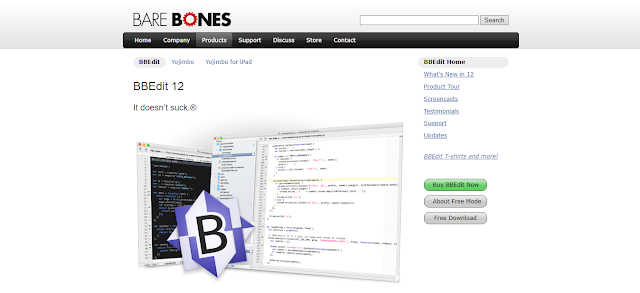 text editor bbedit