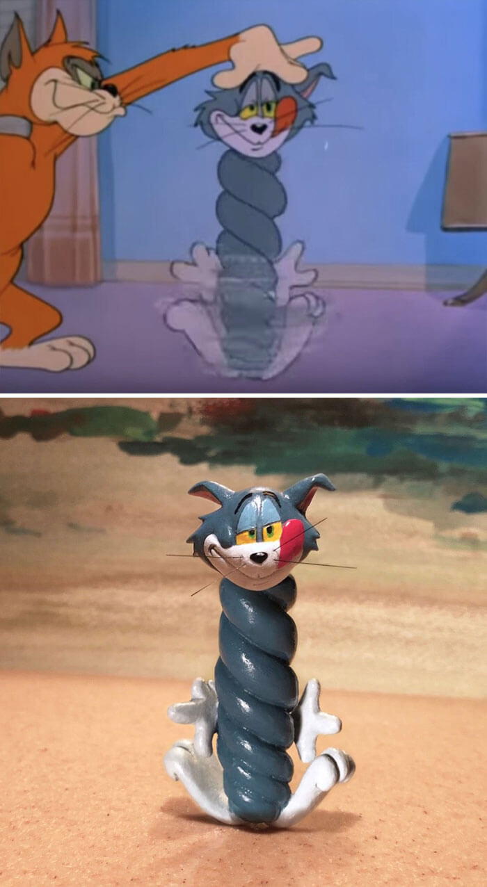 Our Favourite Childhood Heroes, Tom And Jerry, Are Now Transformed In Adorably Funny Sculptures