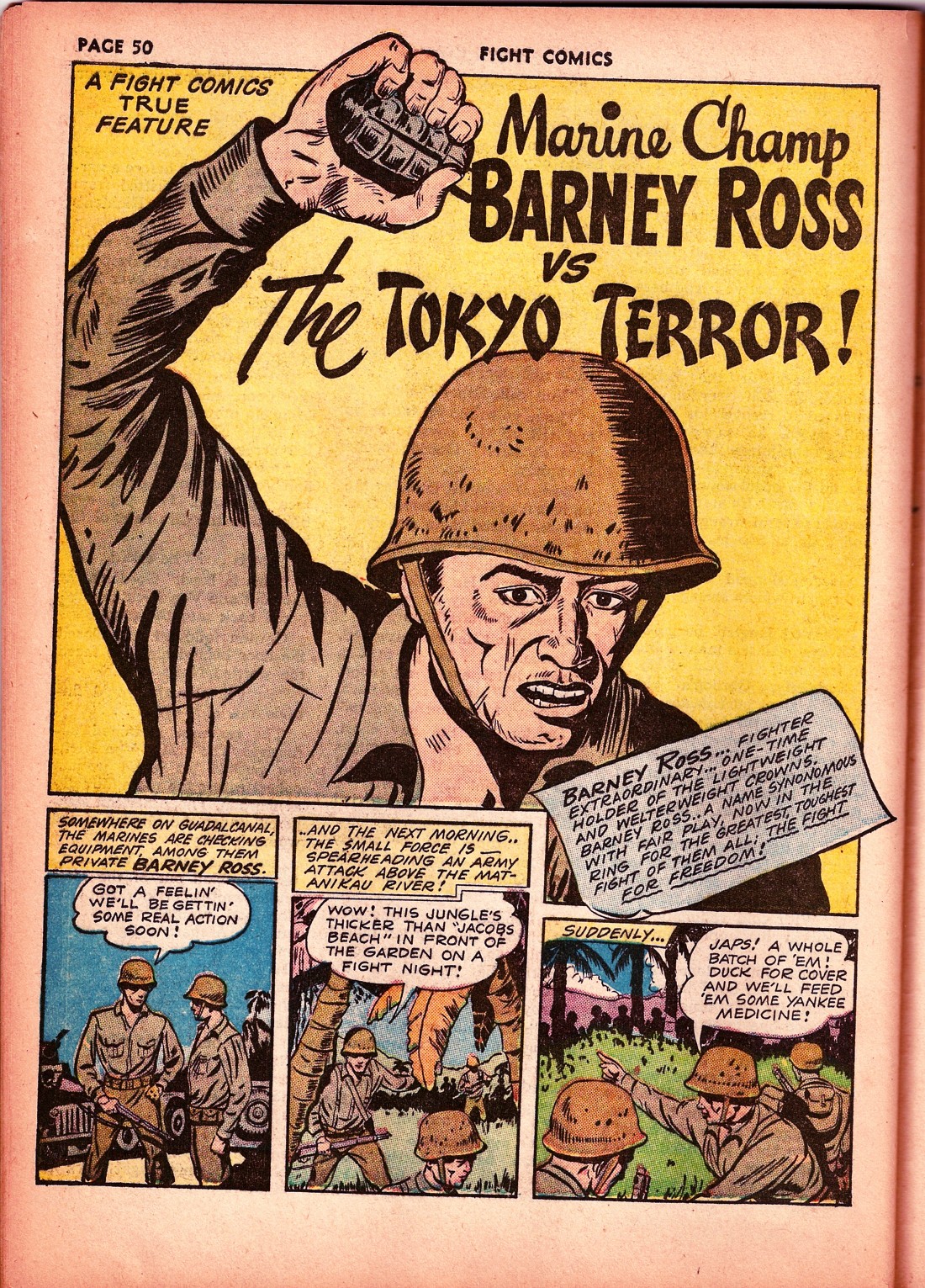 Read online Fight Comics comic -  Issue #26 - 52