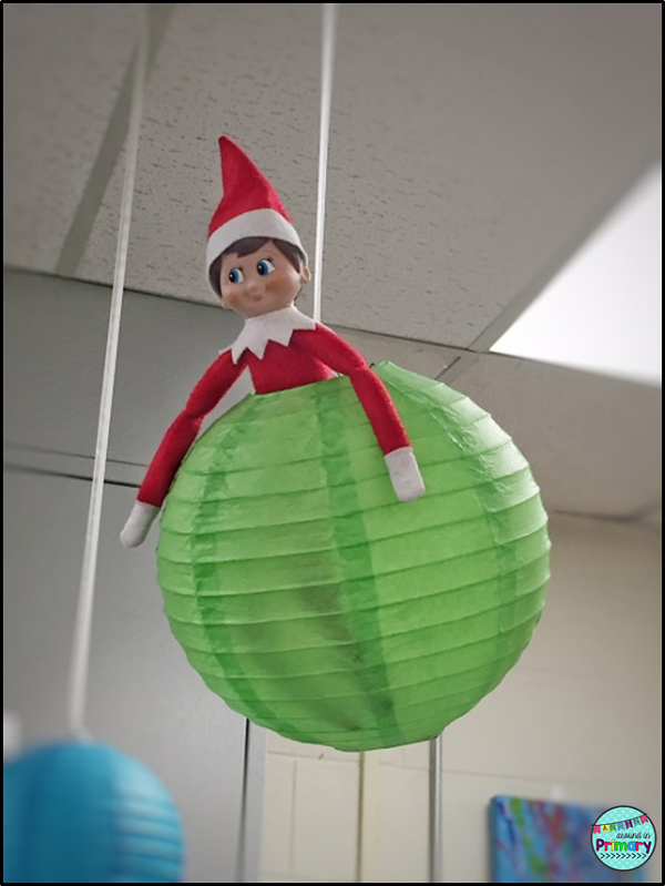 Elftastic Adventures - A Classroom Elf on the Shelf Link Up | Hanging ...