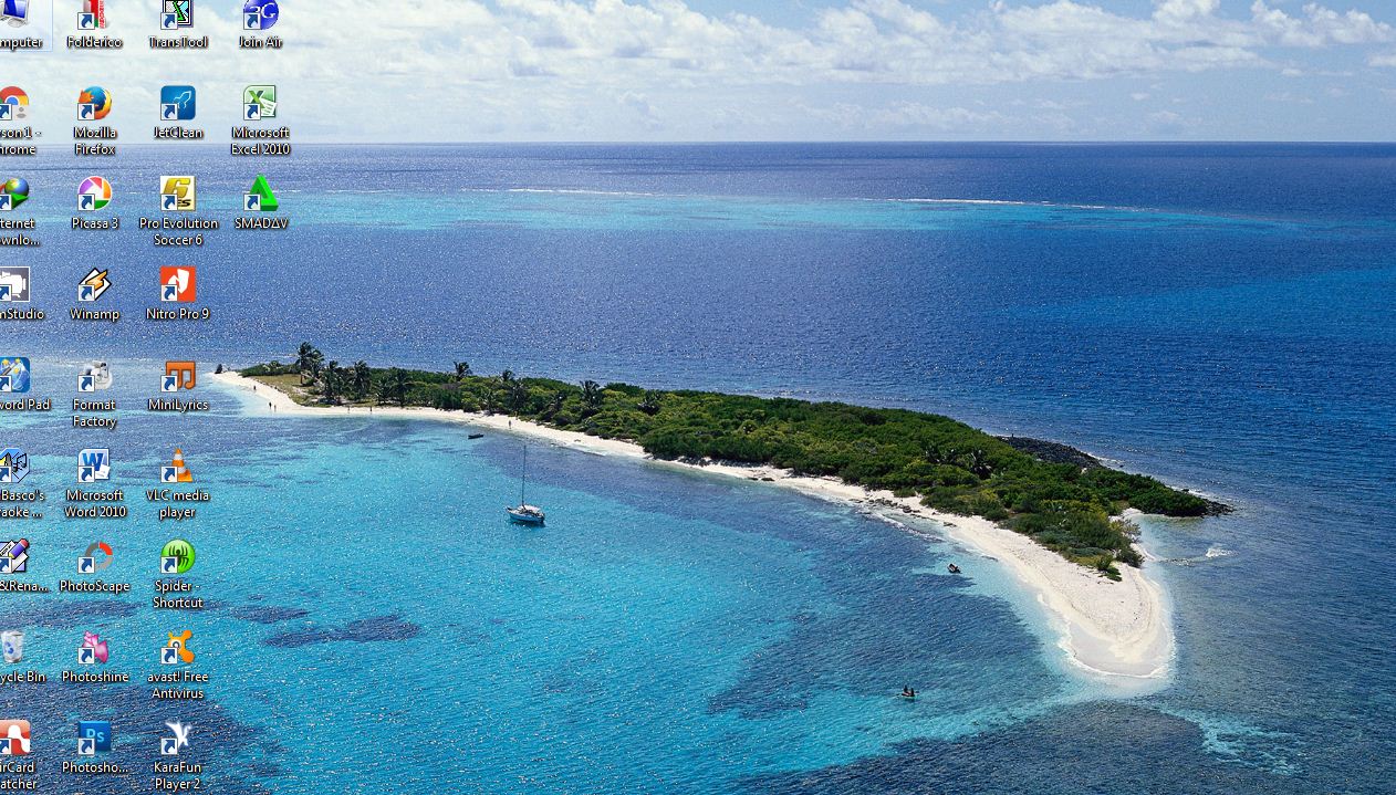 Download Tema Pemandangan Alam Untuk Laptop dan Komputer Windows 7