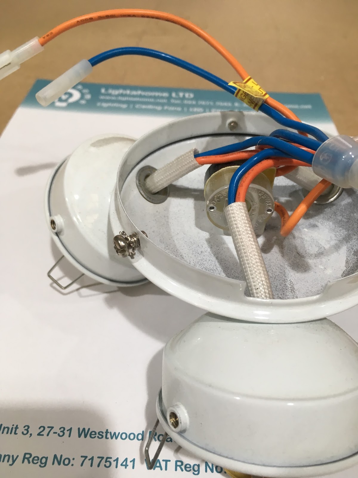 Adding a light kit to a Fantasia ceiling fan