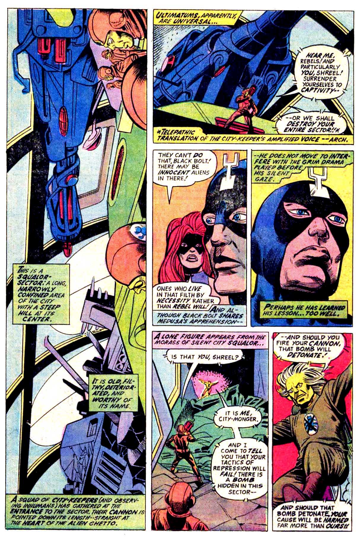 Read online Inhumans (1975) comic -  Issue #7 - 14