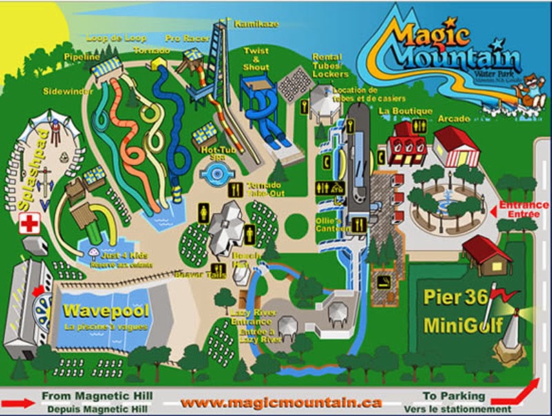 Rollering Around Magic Mountain Water Park