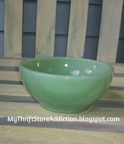 vintage jadeite bowl