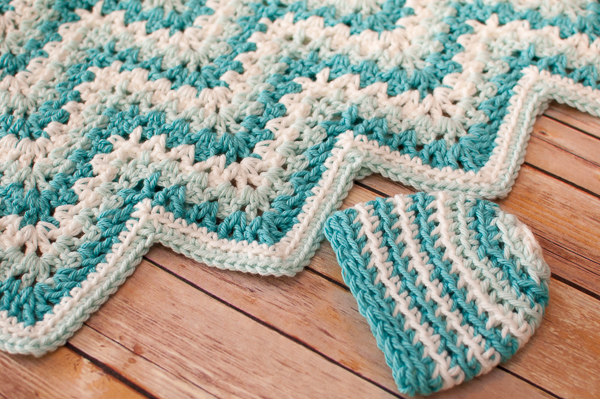 V stitch crochet blanket ~ Crochet Free Patterns