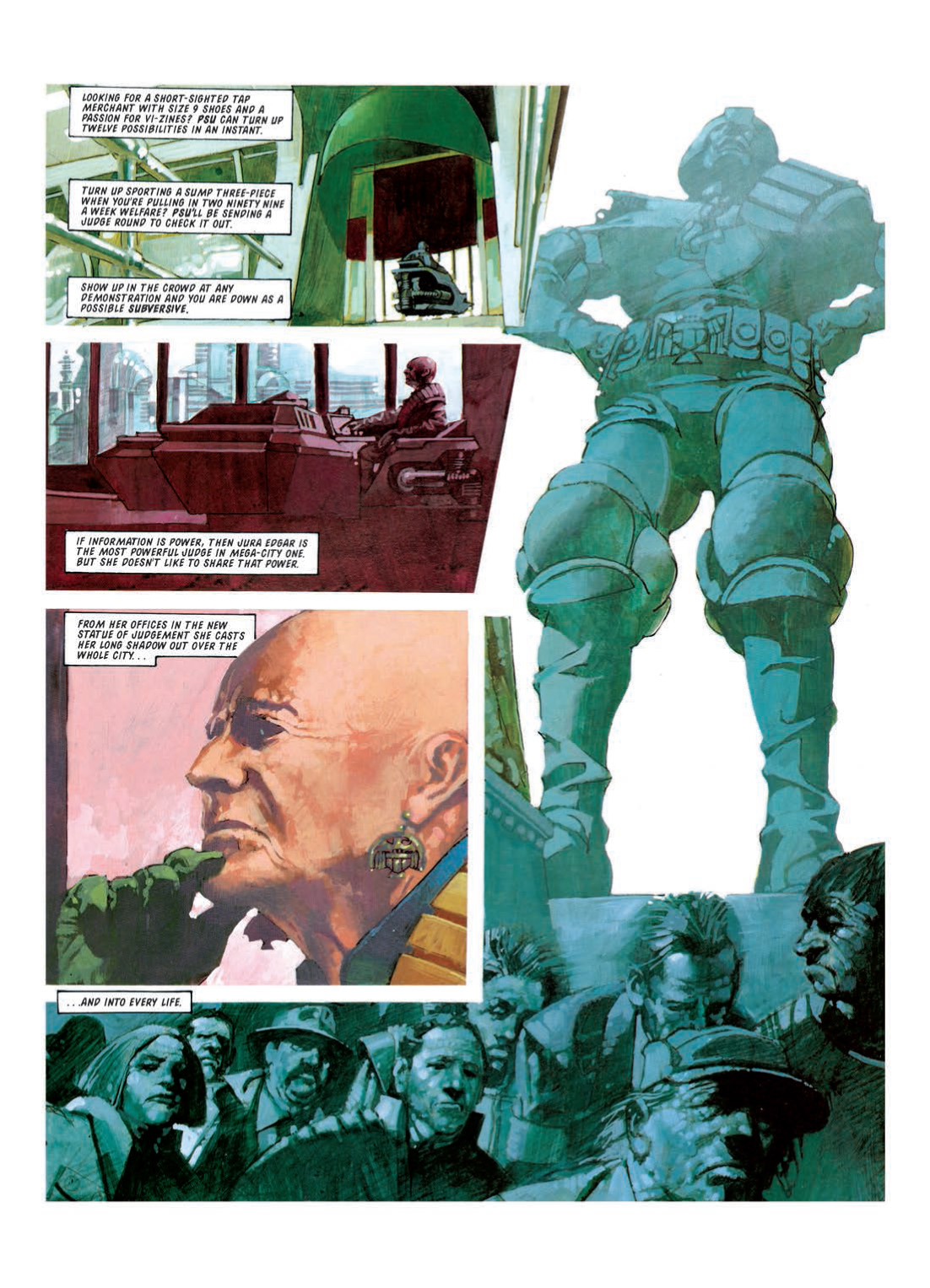 Read online Judge Dredd: The Complete Case Files comic -  Issue # TPB 24 - 7