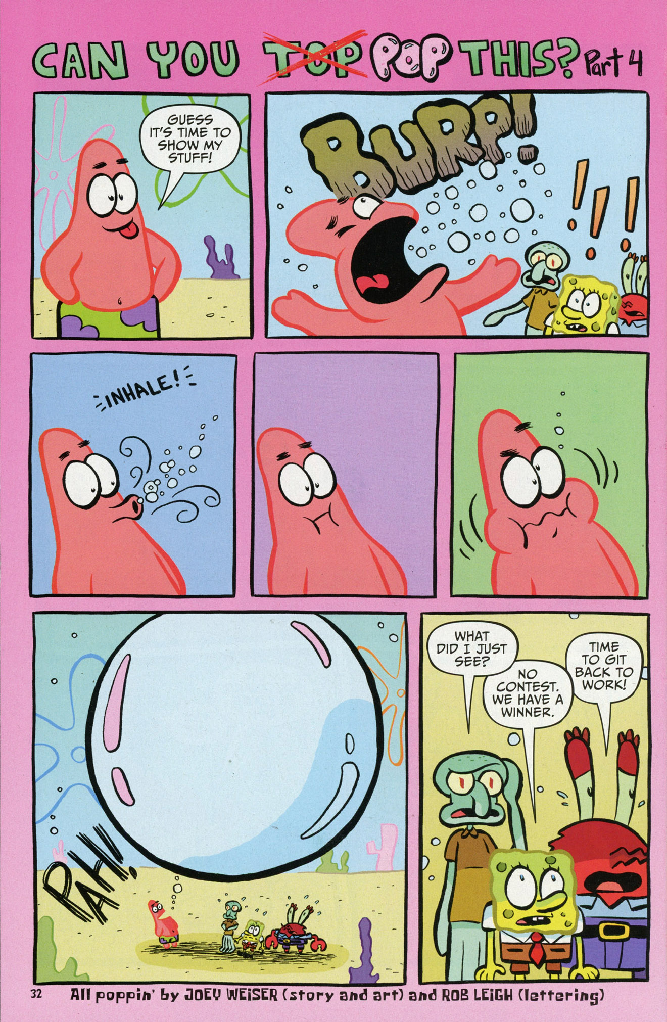 Read online SpongeBob Comics comic -  Issue #38 - 34
