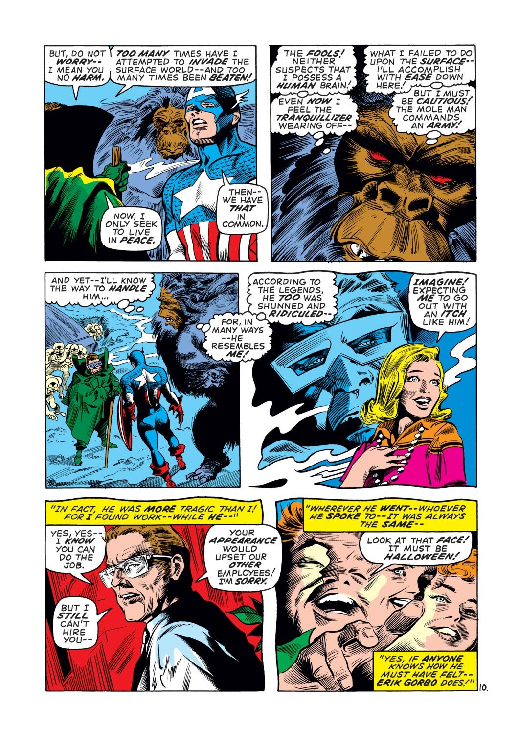 Read online Captain America (1968) comic -  Issue #136 - 11