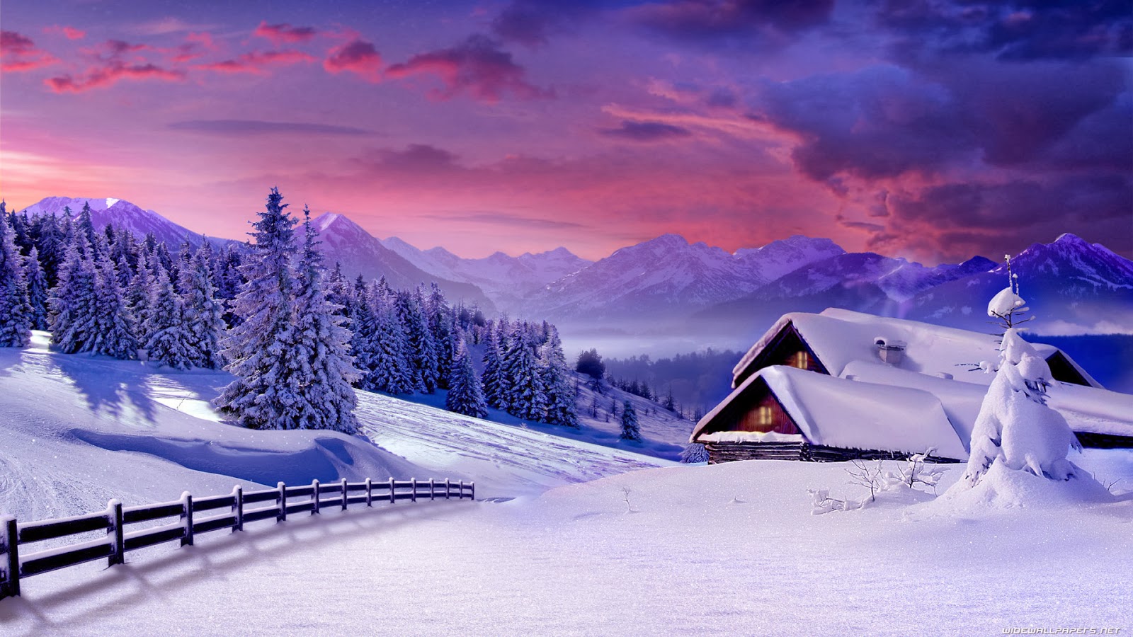 Desktop Backgrounds 4u Winter Scenes