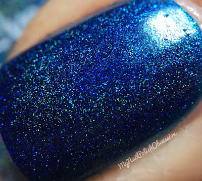 Addicted to Holos, February 2016; Blue Eyed Girl Lacquer Hint of a Spark