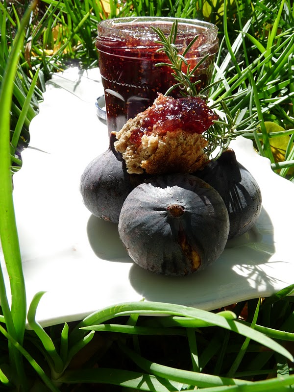 Gourmandise et Cuisine Confiture de Figues au Romarin