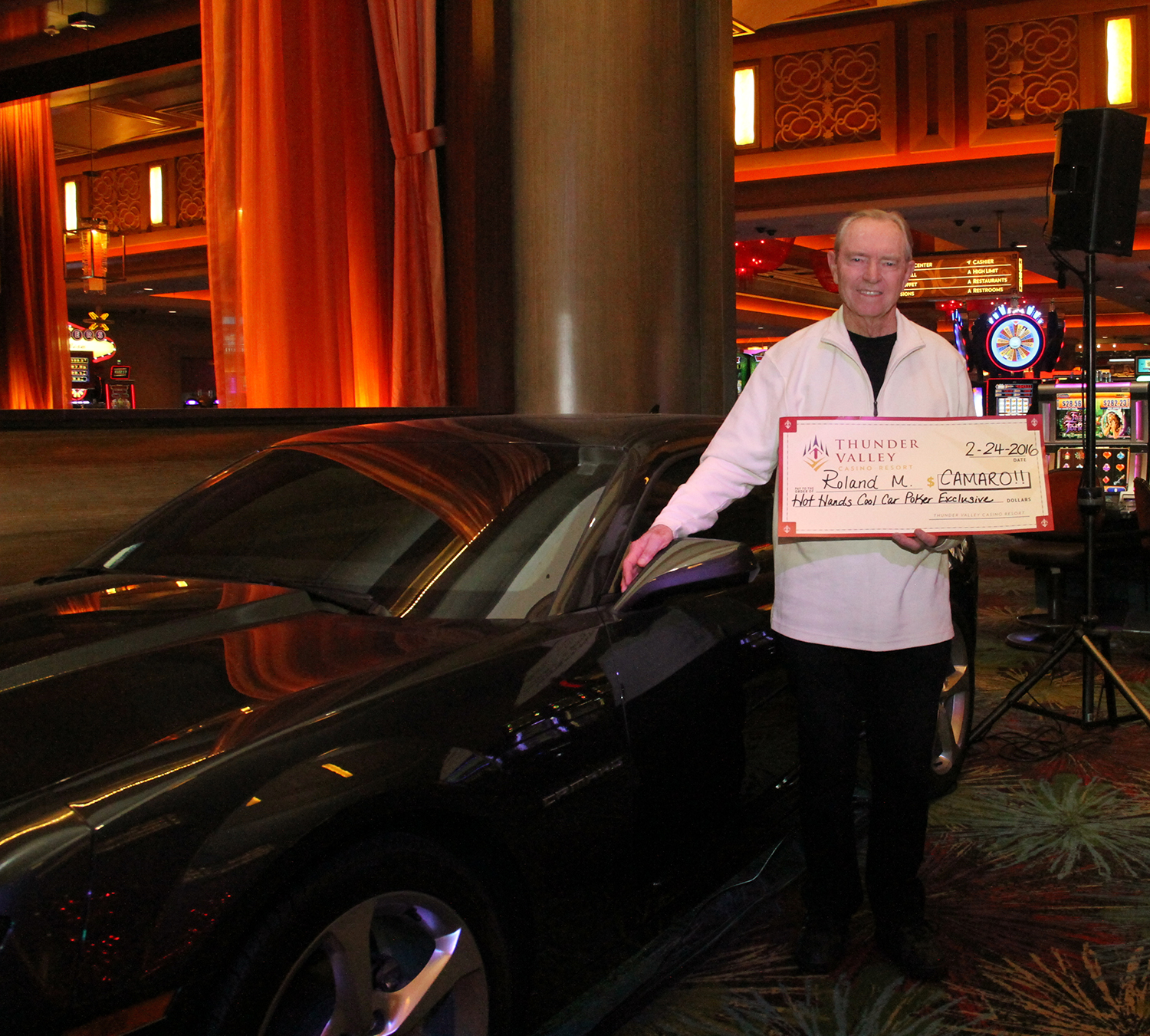 Thunder valley poker room