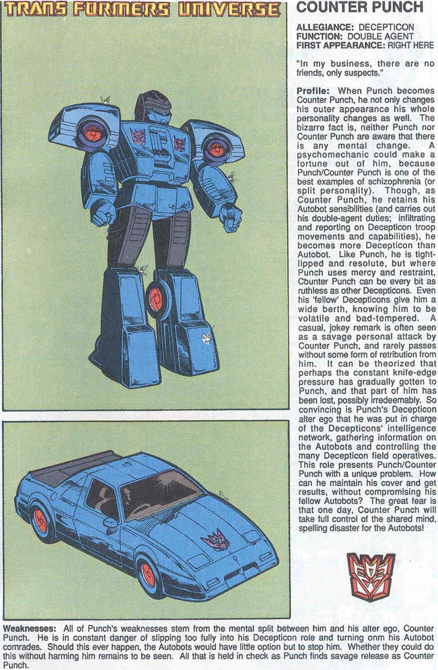 Read online The Transformers (1984) comic -  Issue #71 - 23
