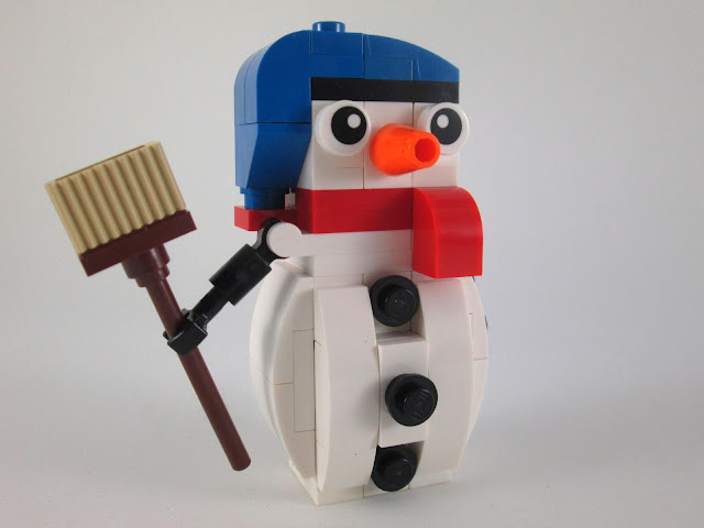 MOC LEGO Boneco de neve