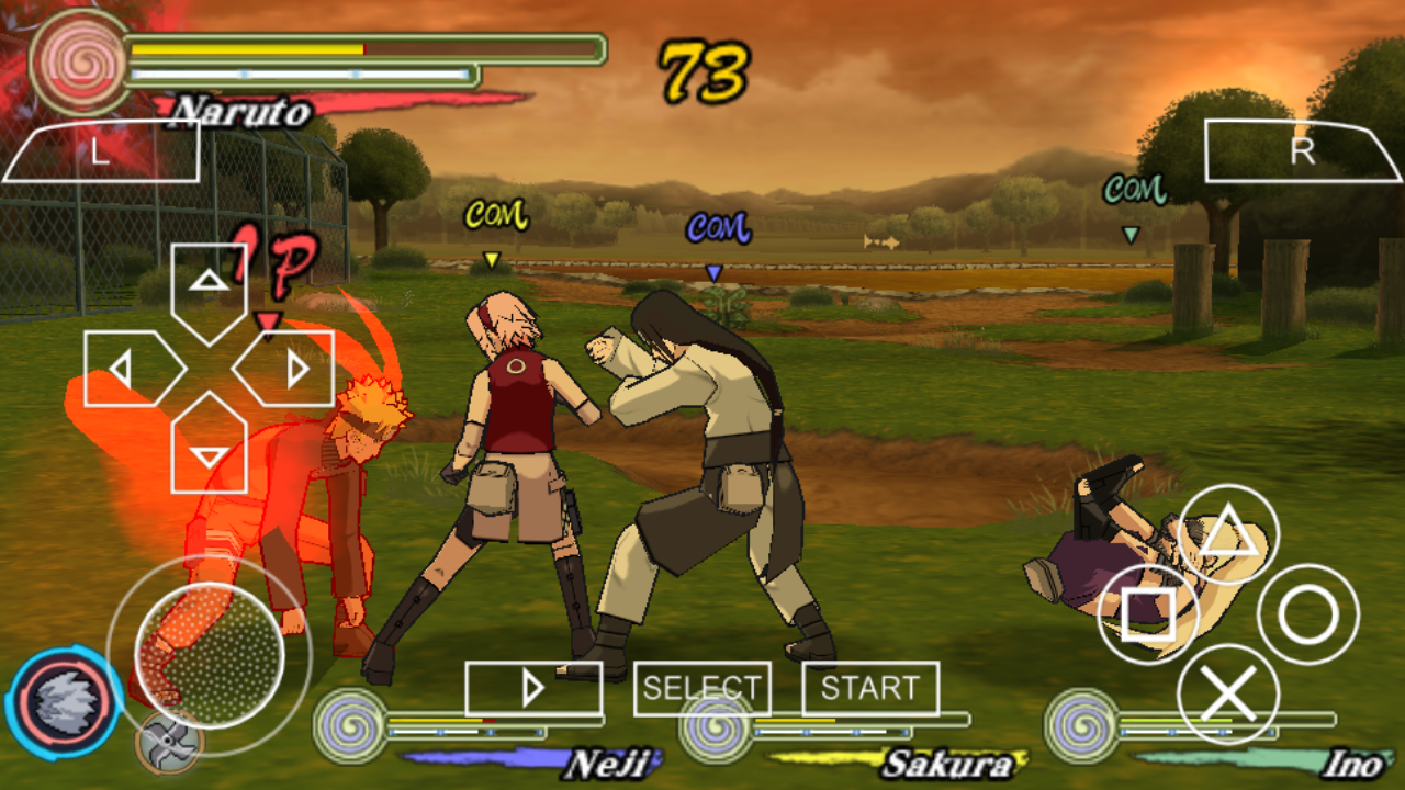 Naruto Shippuden Ultimate Ninja Heroes 3 PSP ISO Free Download & PPSSPP