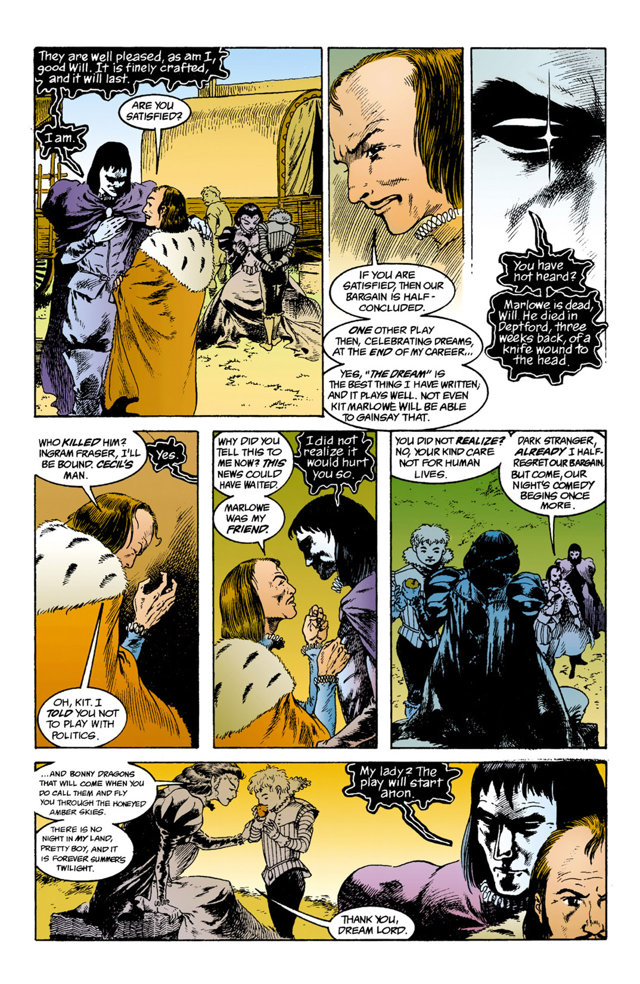 Read online The Sandman (1989) comic -  Issue #19 - 17