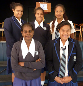 Tropics Basketball Team- Renee, Tanay, Nakiya, Chloe, Brittney