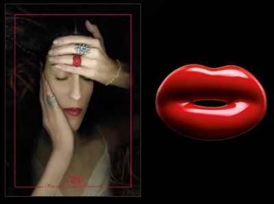 Therealjessven Solange Azagury Partridge Solange Azagury Partridge Hot Lips Rings