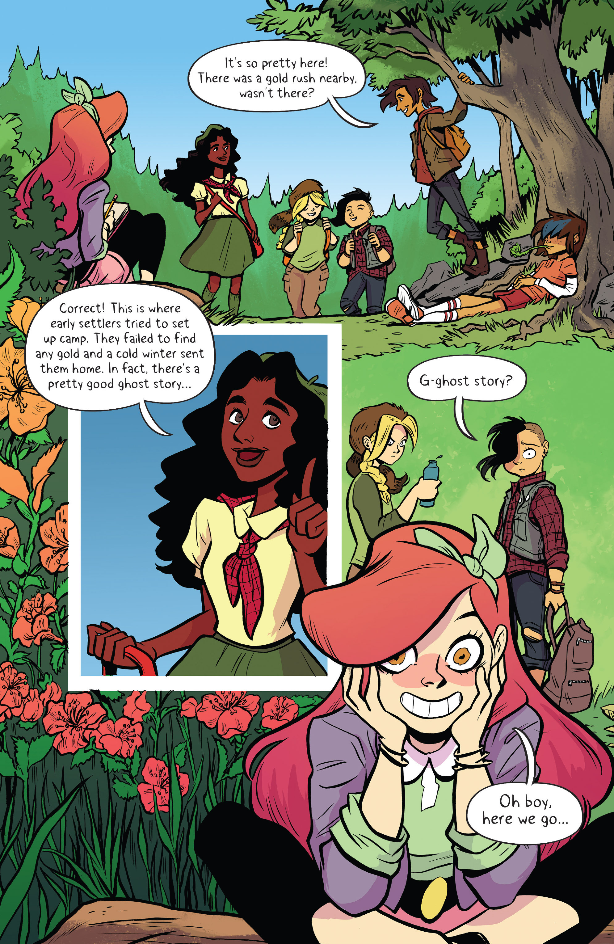 Read online Lumberjanes: Makin' the Ghost of It 2016 Special comic -  Issue # Full - 6