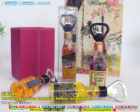 Pembuka Botol Dan Tempelan Kulkas Include Mika
