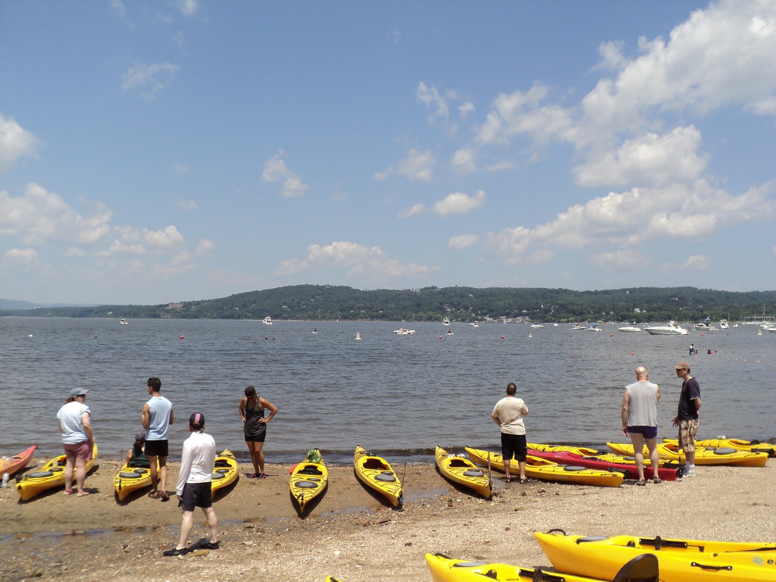 Taking Lead Now Weekend Kayaking on Croton and Hudson Rivers with Sundance