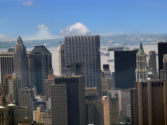 Vista aérea de la ciudad de Nueva York