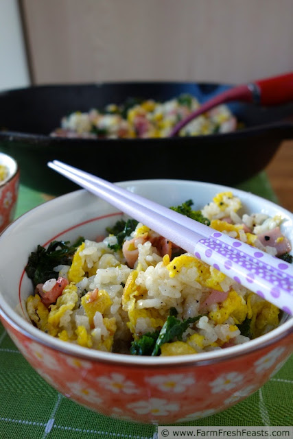 Fried Rice with Massaged Kale | Farm Fresh Feasts